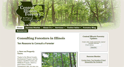 Desktop Screenshot of centralillinoisforestry.com